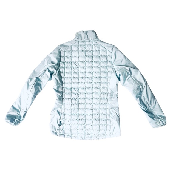 The North Face Women’s ThermoBall Eco Jacket Medium Light Blue Quilted Puffer - Picture 2 of 11